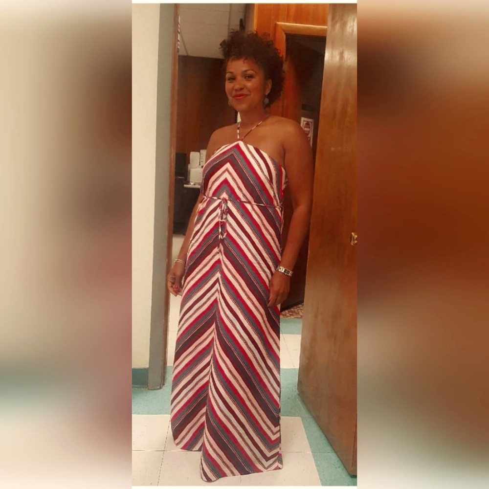Linen maxi dress(worn 2x)